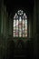 Stained glass windows in Afghan Church in Navy Nagar, Mumbai, India