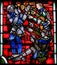 Stained Glass in Worms - Denial of Saint Peter