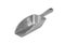 Stainless coffee bean spoon  isolated on a white background