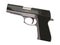 Stainless steel automatic pistol gun