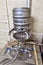 Stainless steel beer fermenter