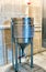 Stainless steel beer fermenter