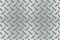 Stainless steel diamondplate industry realistic seamless pattern