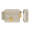 Stainless steel electromechanical padlock with moisture protection