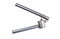 Stainless steel garlic crusher or press for garlic and herbs.