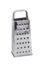 Stainless steel grater kitchen hardware Isolated over white background