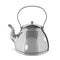 Stainless steel kettle 3d rendering