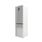 Stainless steel modern refrigerator 3d illustration no shadow