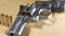 Stainless steel revolver caliber 357 Magnum