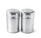 Stainless steel salt and pepper shakers