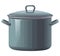 Stainless steel saucepan with lid