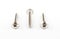 Stainless Steel Screws, Isolated