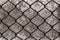 Stainless steel security wire mesh with mortar wall in the back