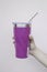 Stainless steel straw and thermos mugs for reusable set