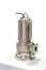 Stainless steel submersible automatic pump or axial flow pump for conveying or drain water or liquid sludge waste water etc. in