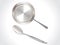 Stainless steel vessel spoon and pan