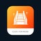 Stair, Elevator, Electric, Ladder Mobile App Icon Design
