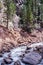 Stair step water falls in Eldorado canyon state park