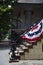 Staircase American Flag