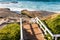 Staircase Down to Windansea Beach in La Jolla