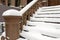 Staircase in front of New York Brownstone Building