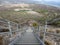 Staircase leading into Diamond Head Crater