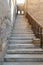 Staircase leading to the minaret Ibn Tulun mosque, Cairo, Egypt