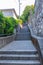 Staircase leading to Trsat fortress in Rijeka, Croatia