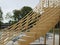 Staircase from Pool to Cabana Rooftop