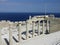 Staircase of the Propylaea in Lindos, Greece