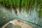 staircase of underground crossing at Fort Canning Park, Singapore