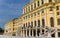 Staircases in front of the royal Schonbrunn palace in Vienna