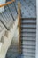 Stairs. Abstract steps. Stairs in the city. Granite stairs. Stone stairway often seen on monuments and landmarks, wide stone stair