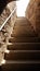 Stairs in Amphitheatre od El Djem, Tunis