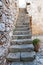 Stairs of Ancient Monastery