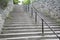 Stairs at Calton Hill, Edinburgh, Scotland