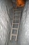 Stairs in the cave Vardzia.