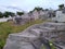 stairs in the cemetery