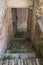 Stairs of city wall in Cittadella, Italy