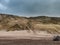 Stairs on the cliffs at Bovbjerg beach in Denmark