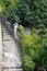 Stairs on a deserted street