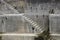 The stairs of a dry dock at the harbour