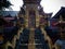 Stairs And Front Gate Hindu Balinese Ethnic Temple Gold Color Style At Patemon Village