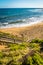 Stairs going down to Bells beach in the Torquay region in Victoria, Australia