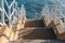 Stairs going down to the Mediterranean sea at southern part of Gibraltar