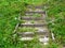 Stairs in the grass