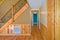 Stairs and Hallway Interior in a House