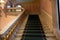 Stairs inside of Palau de la Musica Opera in Barcelona, Spain