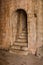 Stairs in the Lovrijenac fortress in Dubrovnik, Croat