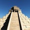 The stairs of Mayan temple 3d rendering